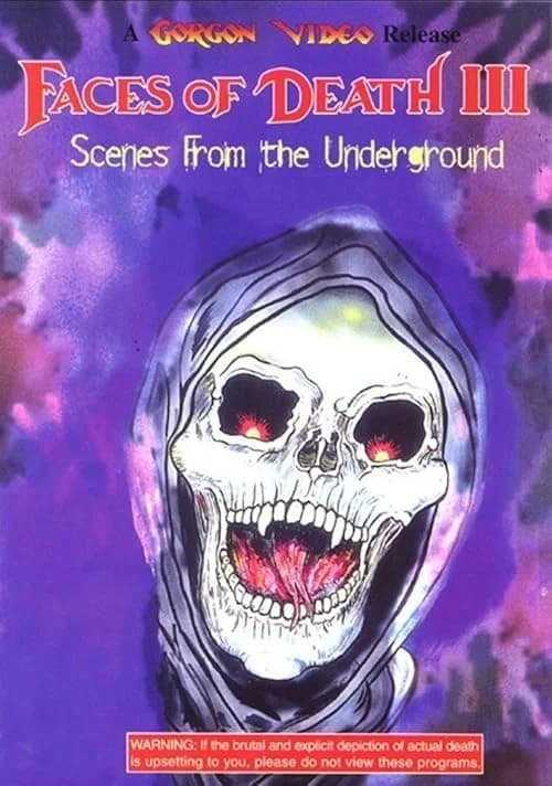 Faces of Death III film posteri