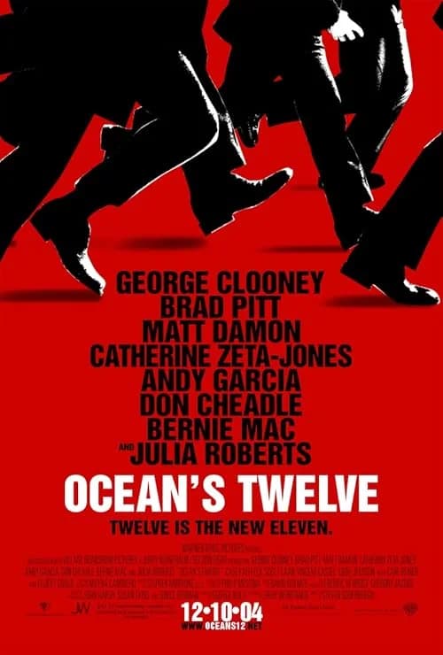 Ocean's Twelve film posteri