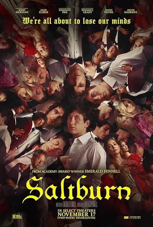 Saltburn film posteri