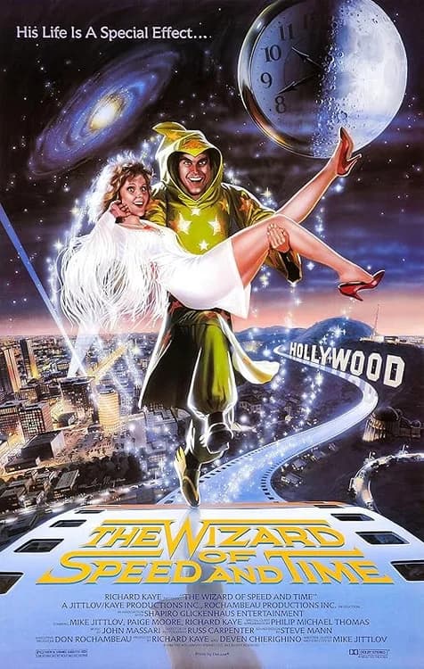 The Wizard of Speed and Time film posteri